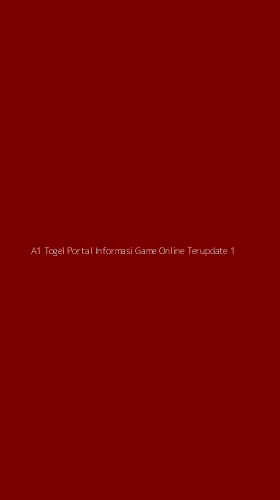 Tampilan Antarmuka Aplikasi A1 Togel Portal Informasi Game Online Terupdate - 1