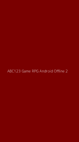 Tampilan Antarmuka Aplikasi Abc123 Game Rpg Android Offline - 2