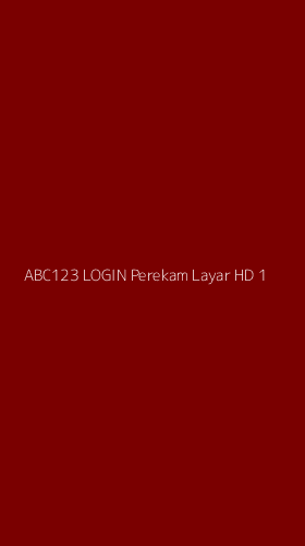 Tampilan Antarmuka Aplikasi Abc123 Login Perekam Layar Hd - 1