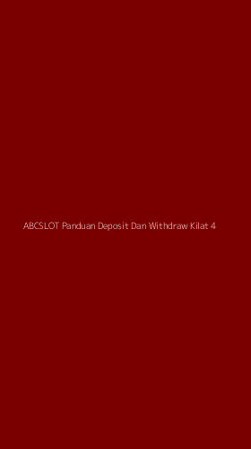 Tampilan Antarmuka Aplikasi Abcslot Panduan Deposit Dan Withdraw Kilat - 4