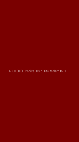 Tampilan Antarmuka Aplikasi Abutoto Prediksi Bola Jitu Malam Ini - 1