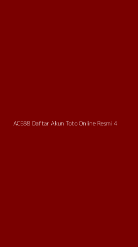 Tampilan Antarmuka Aplikasi Ace88 Daftar Akun Toto Online Resmi - 4