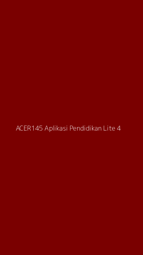 Tampilan Antarmuka Aplikasi Acer145 Aplikasi Pendidikan Lite - 4