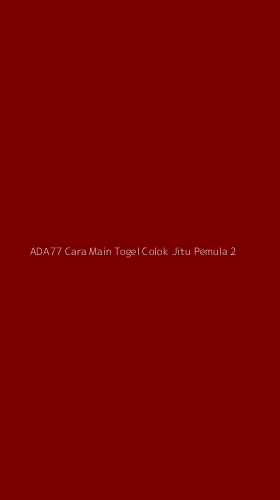 Tampilan Antarmuka Aplikasi Ada77 Cara Main Togel Colok Jitu Pemula - 2