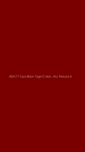 Tampilan Antarmuka Aplikasi Ada77 Cara Main Togel Colok Jitu Pemula - 4