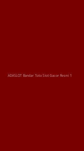 Tampilan Antarmuka Aplikasi Adaslot Bandar Toto Slot Gacor Resmi - 1