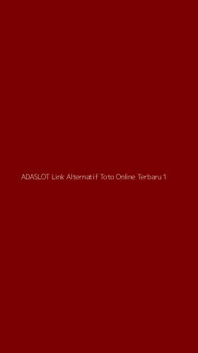Tampilan Antarmuka Aplikasi Adaslot Link Alternatif Toto Online Terbaru - 1