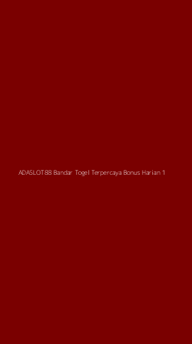 Tampilan Antarmuka Aplikasi Adaslot88 Bandar Togel Terpercaya Bonus Harian - 1