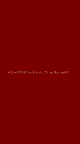 Tampilan Antarmuka Aplikasi Aduhoki188 Agen Roulette Online Uang Asli - 4
