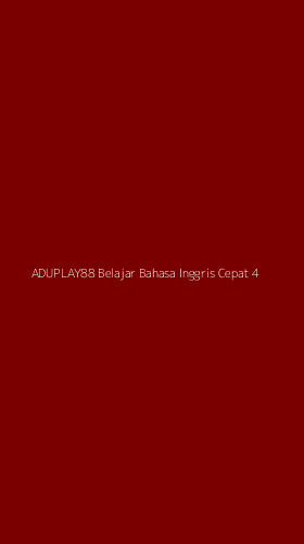 Tampilan Antarmuka Aplikasi Aduplay88 Belajar Bahasa Inggris Cepat - 4