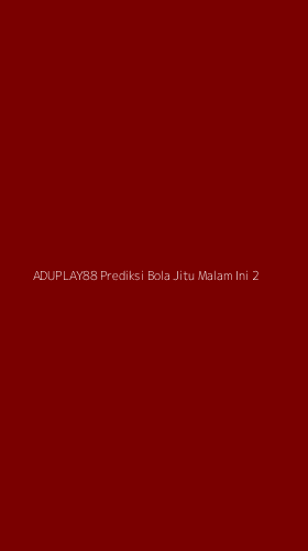 Tampilan Antarmuka Aplikasi Aduplay88 Prediksi Bola Jitu Malam Ini - 2