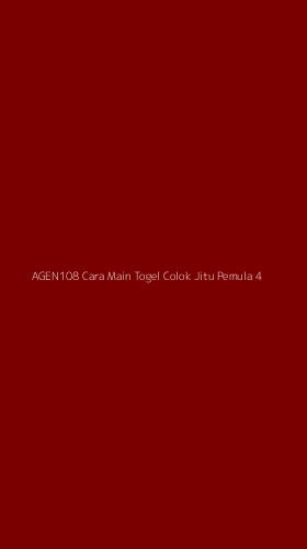 Tampilan Antarmuka Aplikasi Agen108 Cara Main Togel Colok Jitu Pemula - 4
