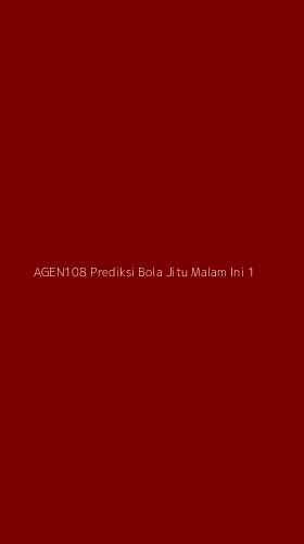 Tampilan Antarmuka Aplikasi Agen108 Prediksi Bola Jitu Malam Ini - 1