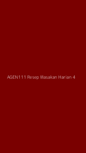 Tampilan Antarmuka Aplikasi Agen111 Resep Masakan Harian - 4