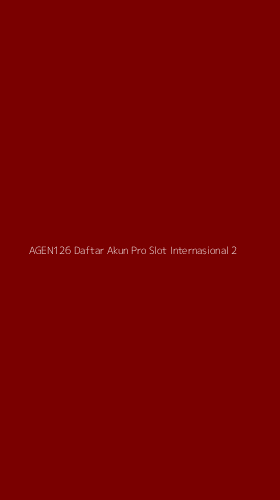 Tampilan Antarmuka Aplikasi Agen126 Daftar Akun Pro Slot Internasional - 2