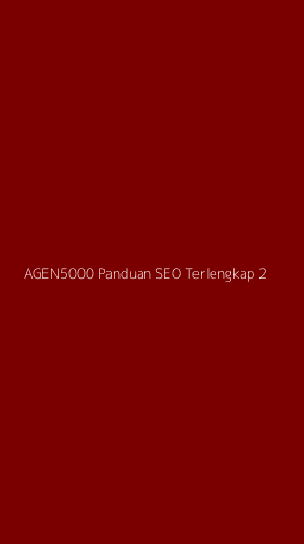 Tampilan Antarmuka Aplikasi Agen5000 Panduan Seo Terlengkap - 2