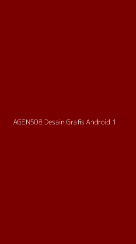 Tampilan Antarmuka Aplikasi Agen508 Desain Grafis Android - 1
