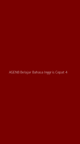 Tampilan Antarmuka Aplikasi Agen8 Belajar Bahasa Inggris Cepat - 4