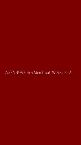 Tampilan Antarmuka Aplikasi Agen999 Cara Membuat Website - 2