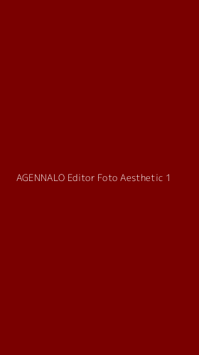 Tampilan Antarmuka Aplikasi Agennalo Editor Foto Aesthetic - 1