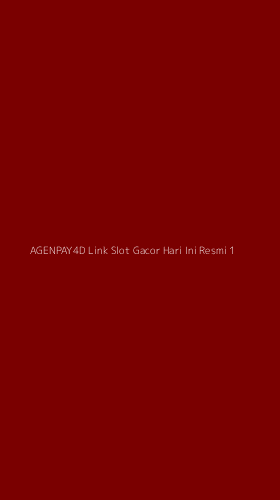 Tampilan Antarmuka Aplikasi Agenpay4d Link Slot Gacor Hari Ini Resmi - 1