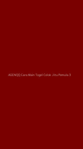 Tampilan Antarmuka Aplikasi Agenqq Cara Main Togel Colok Jitu Pemula - 3