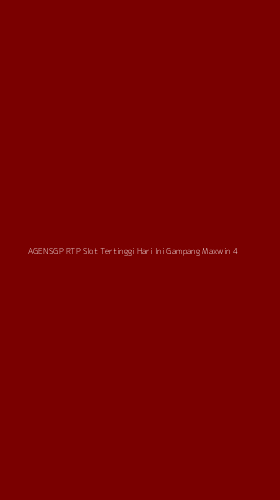 Tampilan Antarmuka Aplikasi Agensgp Rtp Slot Tertinggi Hari Ini Gampang Maxwin - 4