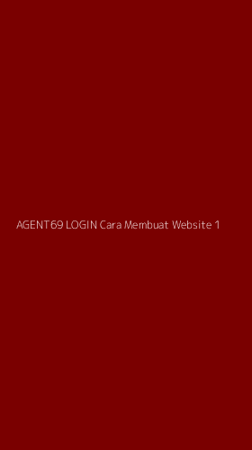 Tampilan Antarmuka Aplikasi Agent69 Login Cara Membuat Website - 1
