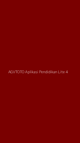 Tampilan Antarmuka Aplikasi Agvtoto Aplikasi Pendidikan Lite - 4