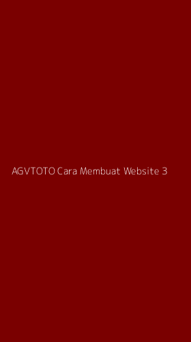 Tampilan Antarmuka Aplikasi Agvtoto Cara Membuat Website - 3