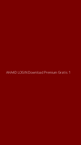 Tampilan Antarmuka Aplikasi Aha4d Login Download Premium Gratis - 1