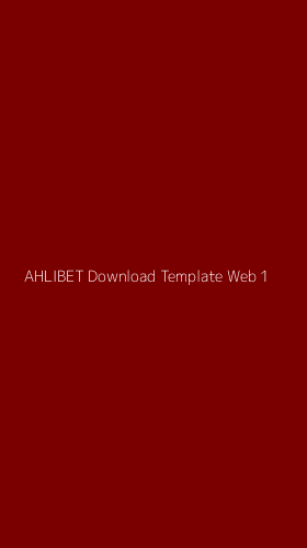 Tampilan Antarmuka Aplikasi Ahlibet Download Template Web - 1