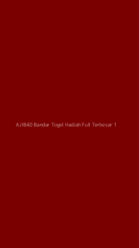 Tampilan Antarmuka Aplikasi Ajib4d Bandar Togel Hadiah Full Terbesar - 1