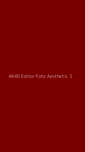 Tampilan Antarmuka Aplikasi Ak4d Editor Foto Aesthetic - 3