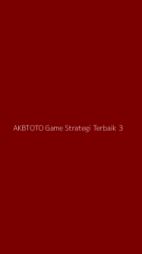 Tampilan Antarmuka Aplikasi Akbtoto Game Strategi Terbaik - 3