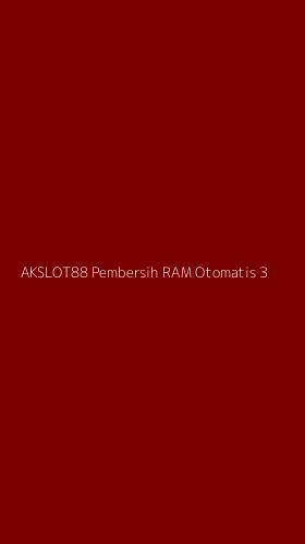 Tampilan Antarmuka Aplikasi Akslot88 Pembersih Ram Otomatis - 3
