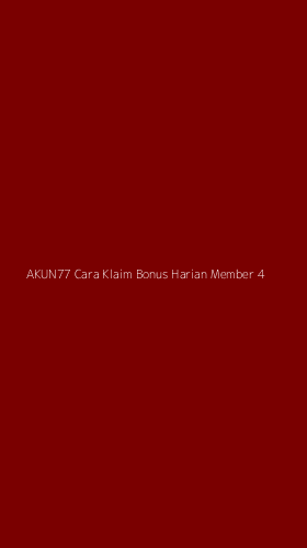Tampilan Antarmuka Aplikasi Akun77 Cara Klaim Bonus Harian Member - 4