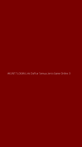 Tampilan Antarmuka Aplikasi Akun77 Login Link Daftar Semua Jenis Game Online - 3