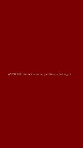 Tampilan Antarmuka Aplikasi Akunbos88 Bandar Online Dengan Winrate Tertinggi - 2