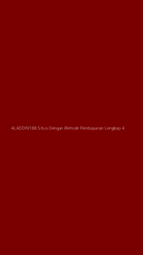 Tampilan Antarmuka Aplikasi Aladdin188 Situs Dengan Metode Pembayaran Lengkap - 4