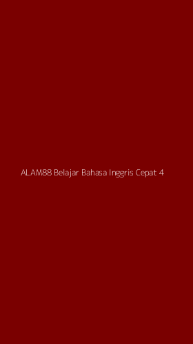 Tampilan Antarmuka Aplikasi Alam88 Belajar Bahasa Inggris Cepat - 4