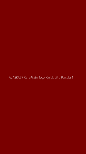Tampilan Antarmuka Aplikasi Alaska77 Cara Main Togel Colok Jitu Pemula - 1