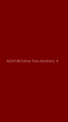 Tampilan Antarmuka Aplikasi Alfa188 Editor Foto Aesthetic - 4