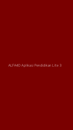 Tampilan Antarmuka Aplikasi Alfa4d Aplikasi Pendidikan Lite - 3