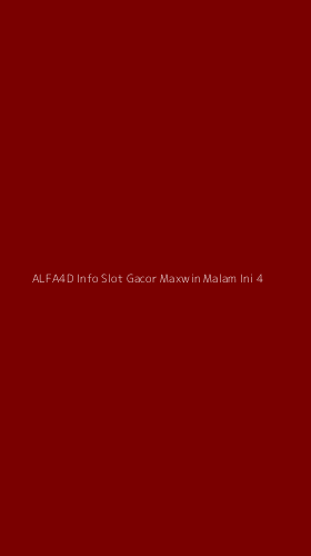 Tampilan Antarmuka Aplikasi Alfa4d Info Slot Gacor Maxwin Malam Ini - 4