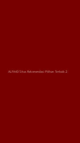 Tampilan Antarmuka Aplikasi Alfa4d Situs Rekomendasi Pilihan Terbaik - 2