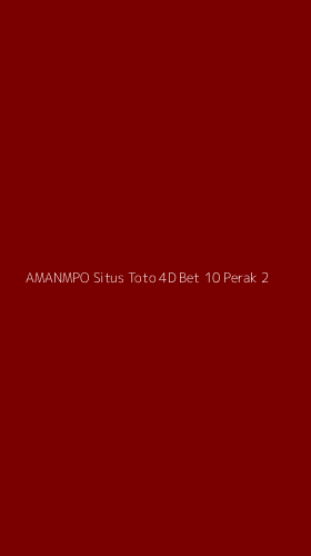 Tampilan Antarmuka Aplikasi Amanmpo Situs Toto 4d Bet 10 Perak - 2