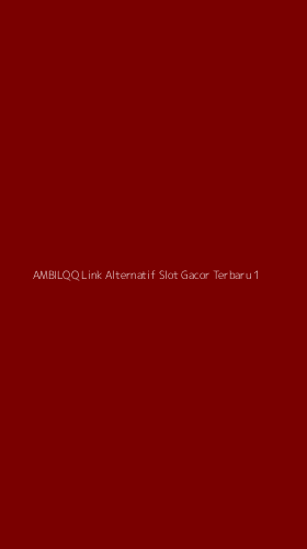 Tampilan Antarmuka Aplikasi Ambilqq Link Alternatif Slot Gacor Terbaru - 1