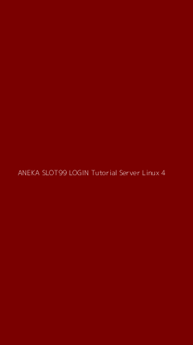 Tampilan Antarmuka Aplikasi Aneka Slot99 Login Tutorial Server Linux - 4