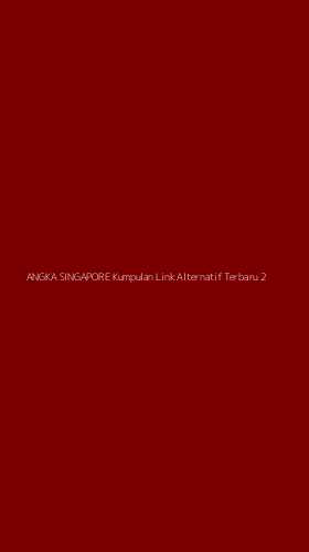 Tampilan Antarmuka Aplikasi Angka Singapore Kumpulan Link Alternatif Terbaru - 2